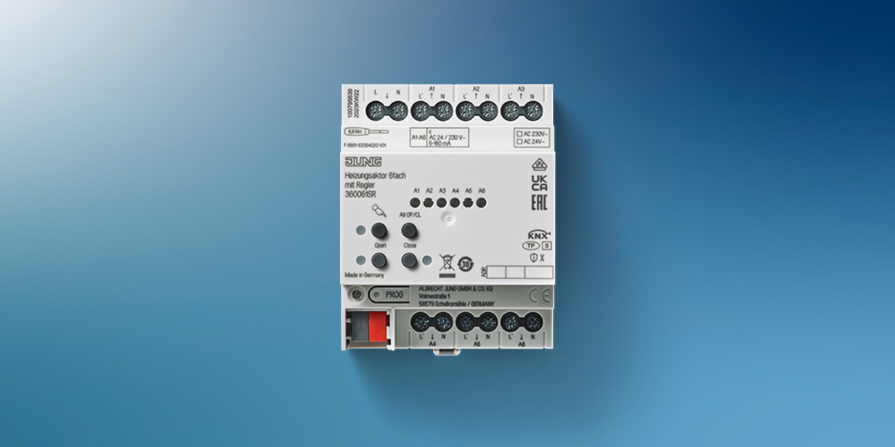 KNX Heizungsaktor 6-fach bei Elektrotechnik Benjamin Gottschalck in Mözen