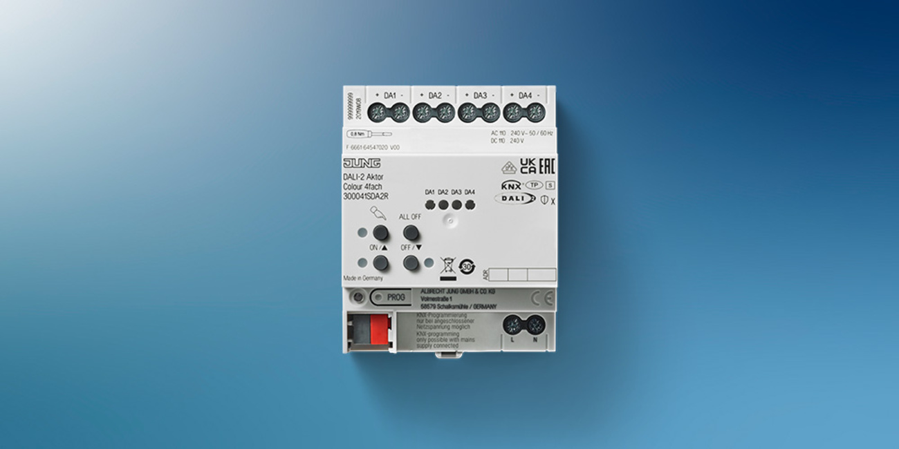 KNX DALI 2 Gateway Colour bei Elektrotechnik Benjamin Gottschalck in Mözen